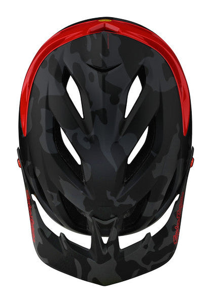 Troy Lee Designs A3 MIPS MTB Helmet - Camo Gray-Red