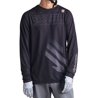 Troy Lee Designs Skyline Long Sleeve MTB Jersey - SRAM Eagle One - Black
