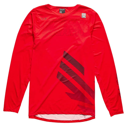 Troy Lee Designs Skyline Long Sleeve MTB Jersey - SRAM Eagle One - Fiery Red