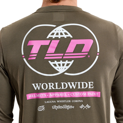 Troy Lee Designs Skyline Long Sleeve Ride Tee - Worldwide - Caper