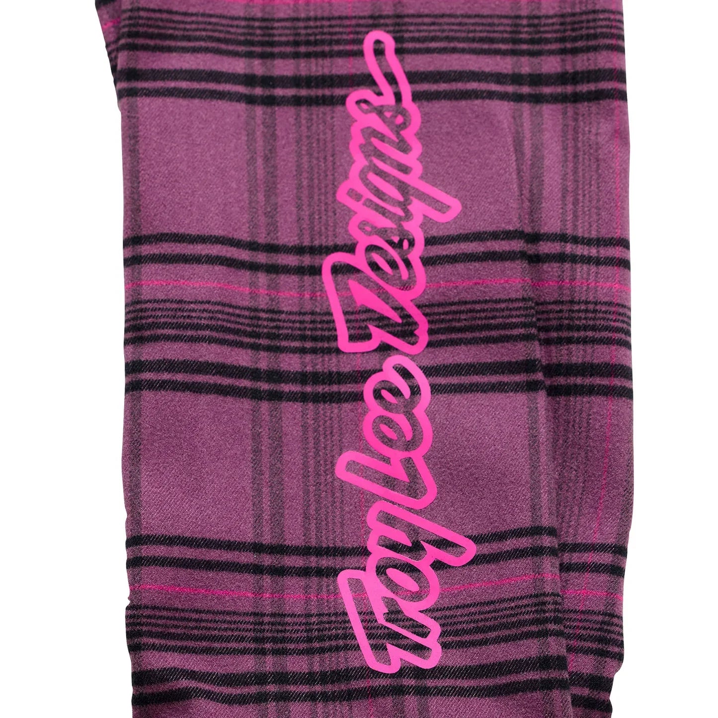 Troy Lee Designs Grind Flannel Plaid Shirt - Deep Purple