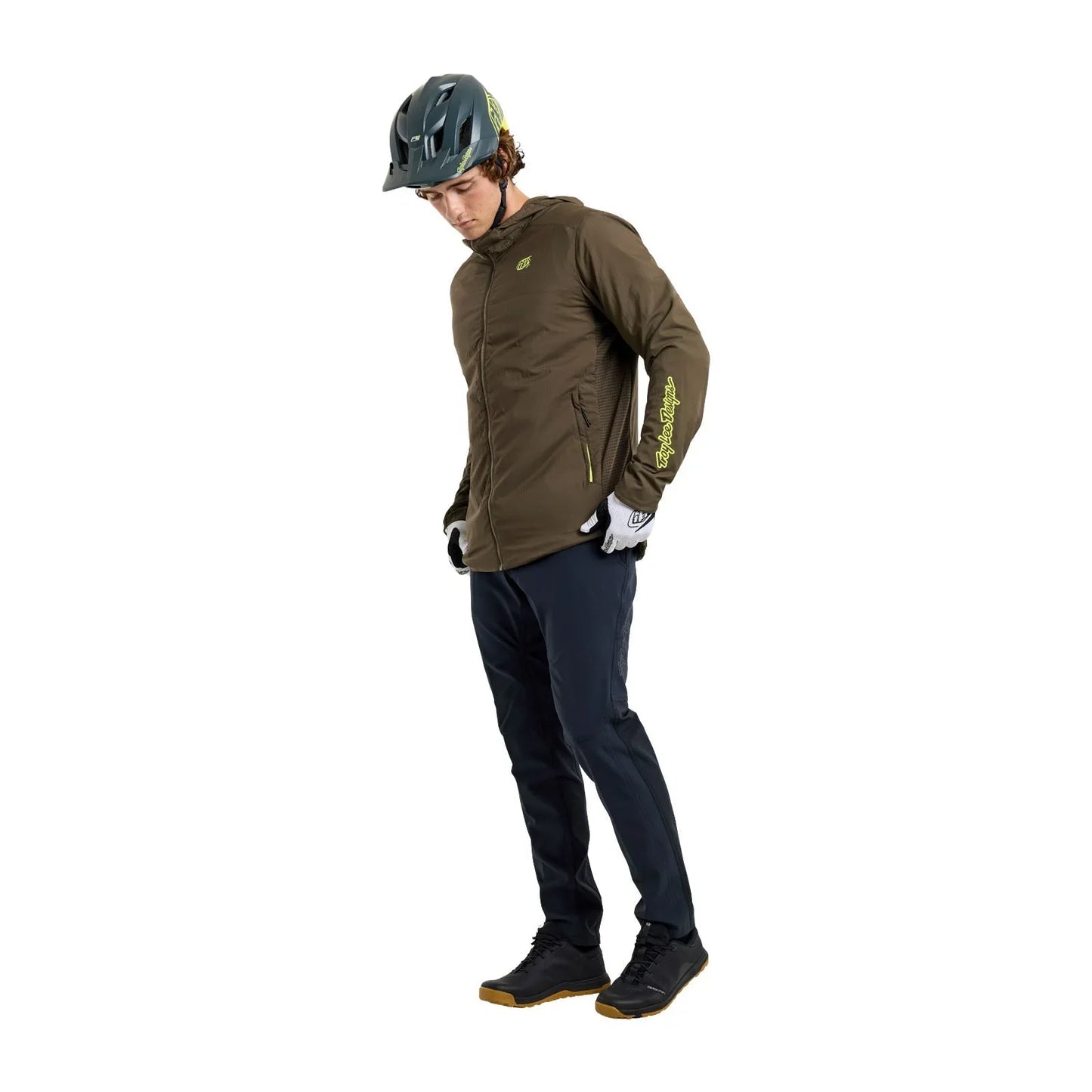 Troy Lee Designs Mathis Cycling Jacket - Dark Earth