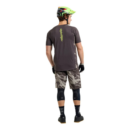 Troy Lee Designs Skyline Short Sleeve MTB Jersey - Elemental - Dark Earth