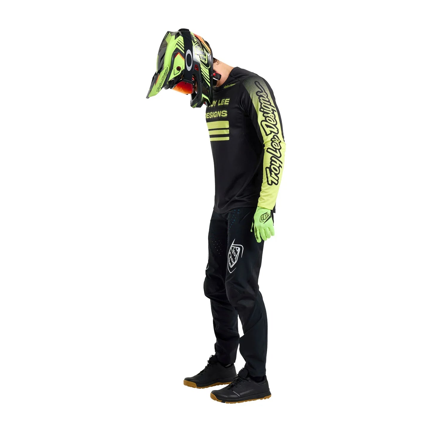 Troy Lee Designs Sprint Long Sleeve MTB Jersey - Segment - Black