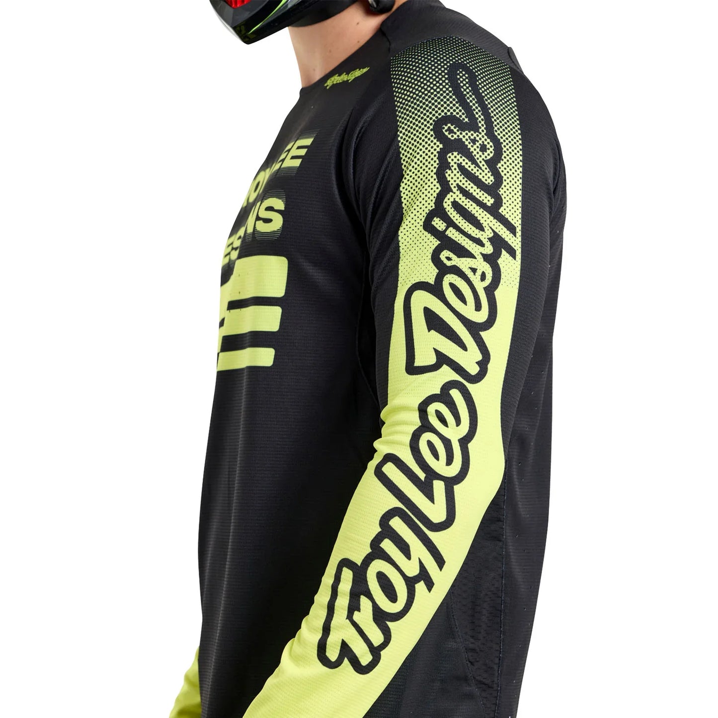 Troy Lee Designs Sprint Long Sleeve MTB Jersey - Segment - Black