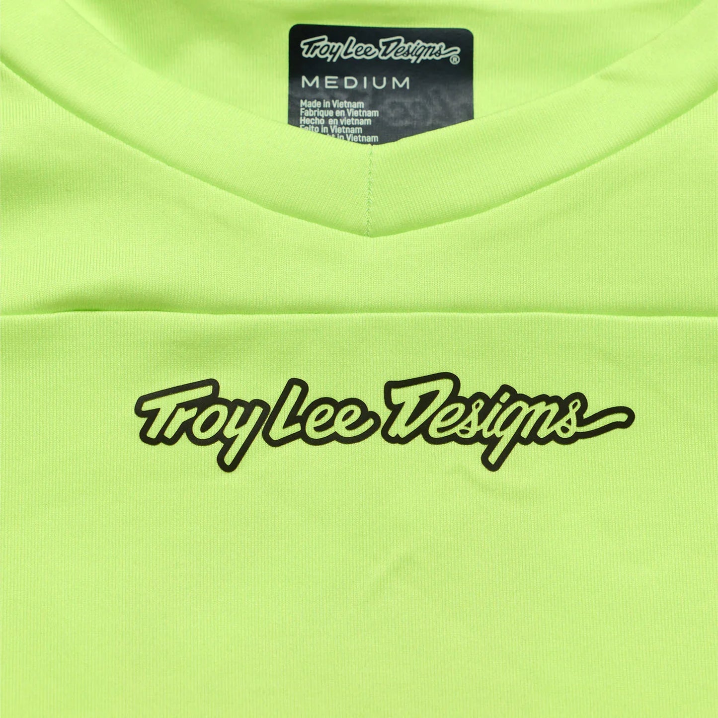Troy Lee Designs Skyline Chill Long Sleeve MTB Jersey - Rockslide - Glo Yellow