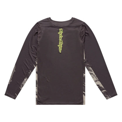 Troy Lee Designs Skyline Long Sleeve MTB Jersey - Elemental - Dark Earth