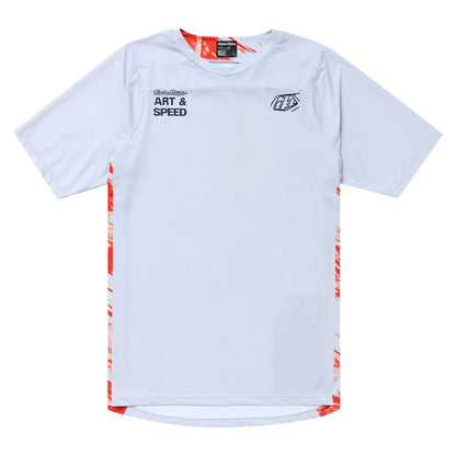 Troy Lee Designs Skyline Short Sleeve MTB Jersey - Elemental - Limestone