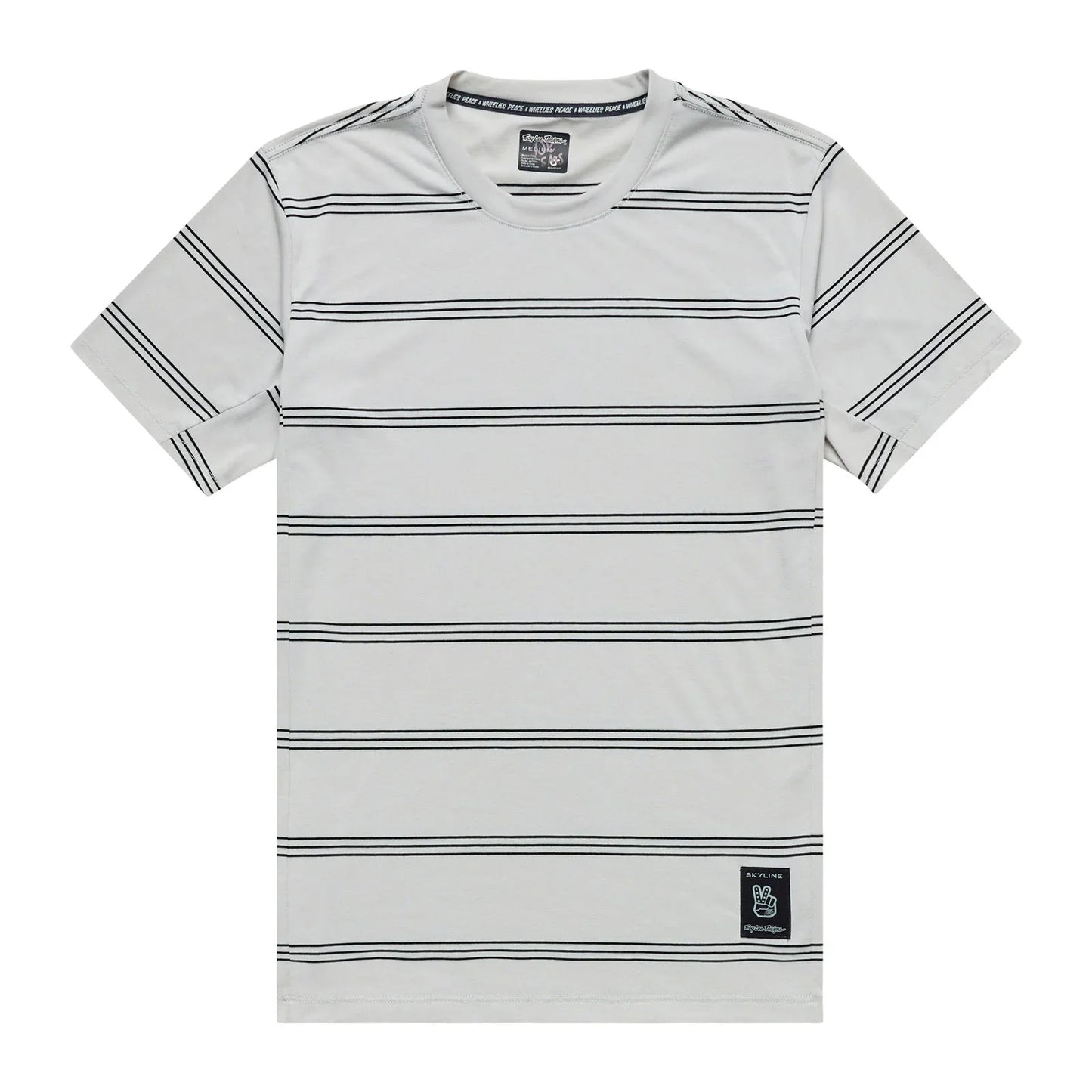 Troy Lee Designs Skyline Short Sleeve Ride Tee - Washed Out - Limestone