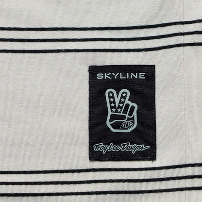 Troy Lee Designs Skyline Short Sleeve Ride Tee - Washed Out - Limestone