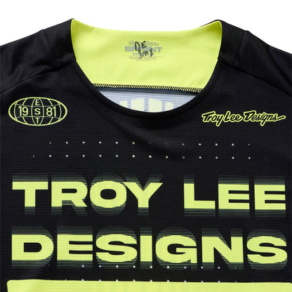 Troy Lee Designs Sprint Long Sleeve MTB Jersey - Segment - Black