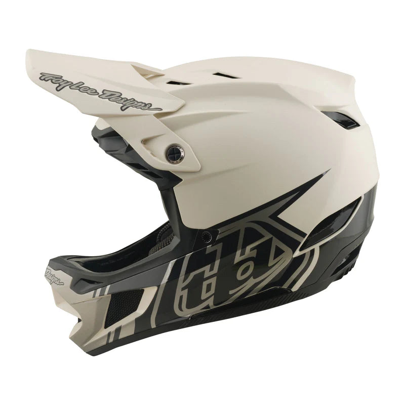 Troy Lee Designs D4 Composite Full Face Helmet - Stealth - Pumice