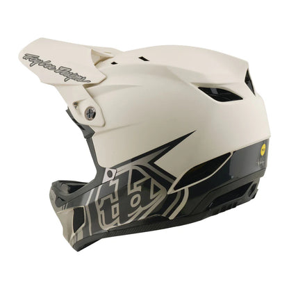 Troy Lee Designs D4 Composite Full Face Helmet - Stealth - Pumice