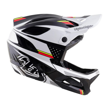 Troy Lee Designs Stage 2 MIPS Full Face Helmet - Proton - White