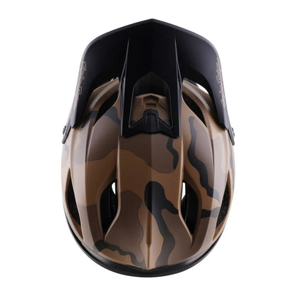 Troy Lee Designs Stage 2 MIPS Full Face Helmet - Split - Sienna Camo