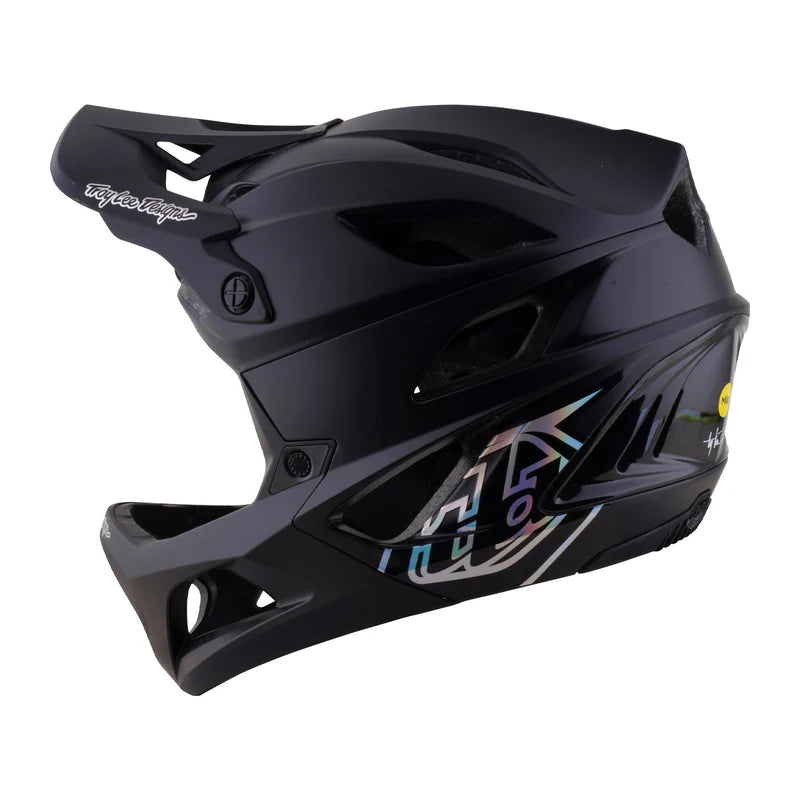 Troy Lee Designs Stage 2 MIPS Full Face Helmet - Stealth Black