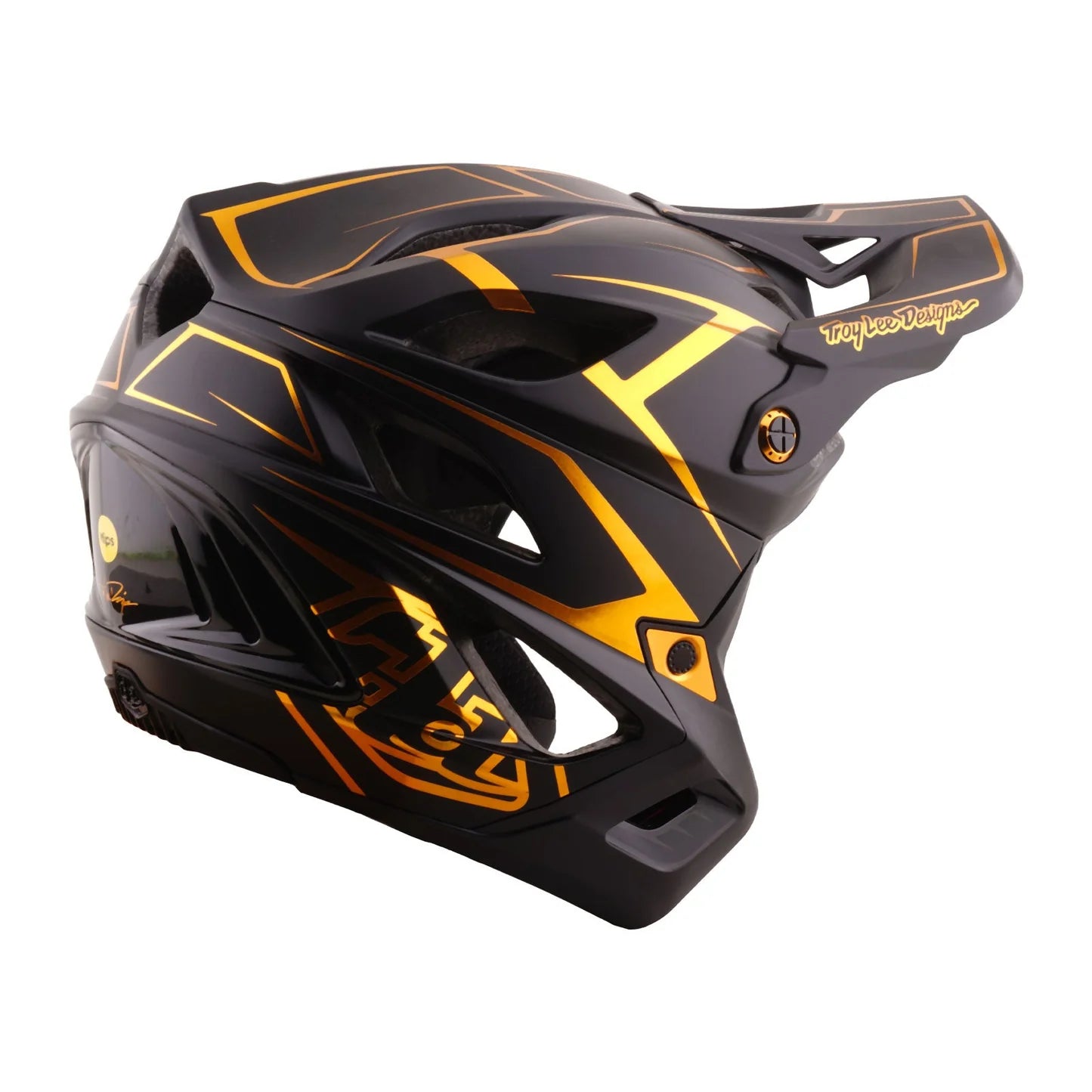 Troy Lee Designs Stage Stunt MIPS MTB Helmet - Pinstripe - Black