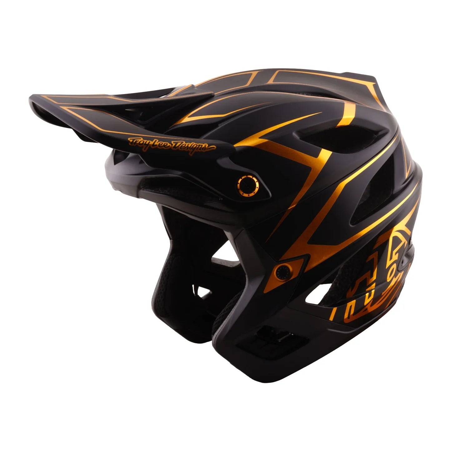 Troy Lee Designs Stage Stunt MIPS MTB Helmet - Pinstripe - Black