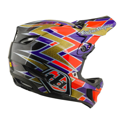 Troy Lee Designs D4 Carbon Full Face Helmet - Flush - Violet