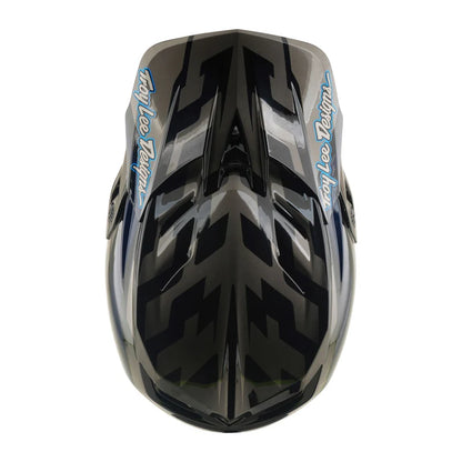 Troy Lee Designs D4 Composite Full Face Helmet - Burst - Gray