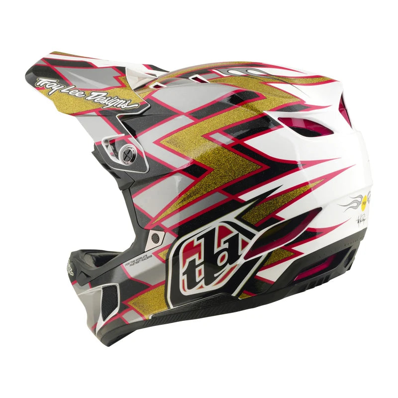 Troy Lee Designs D4 Composite Full Face Helmet - Flush - Black