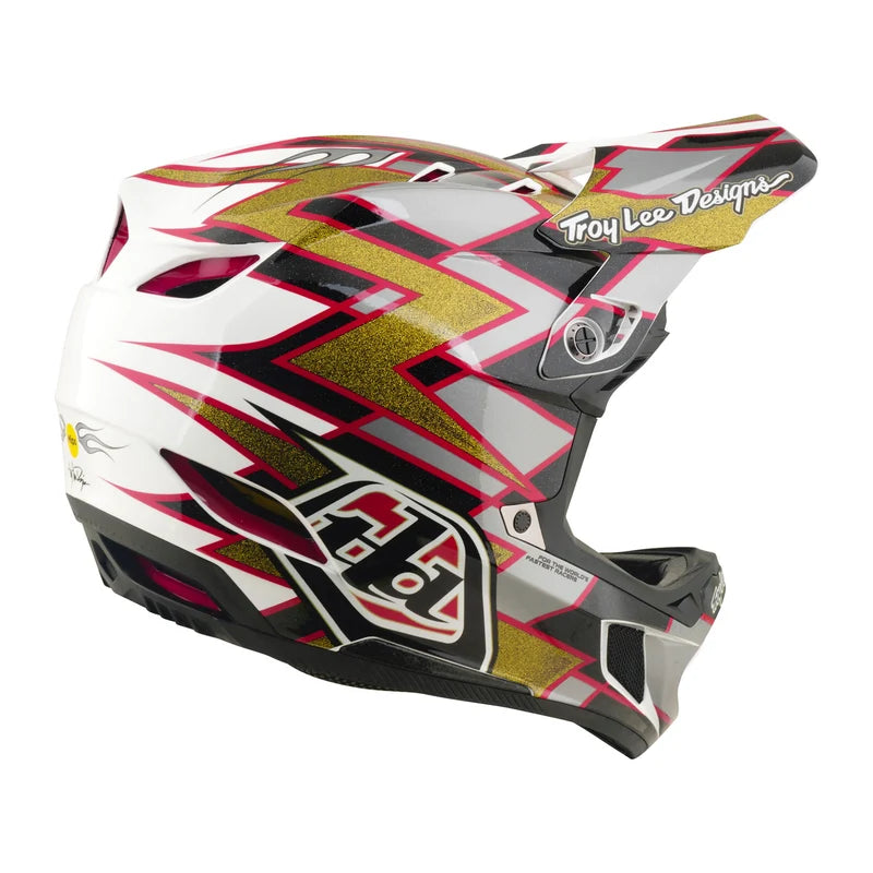 Troy Lee Designs D4 Composite Full Face Helmet - Flush - Black