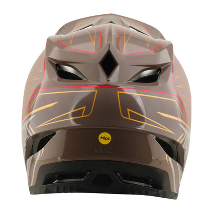 Troy Lee Designs D4 Polyacrylite Full Face Helmet - Shadow - Pro Timber