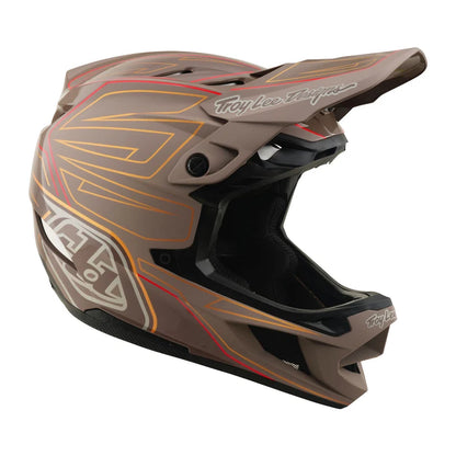 Troy Lee Designs D4 Polyacrylite Full Face Helmet - Shadow - Pro Timber