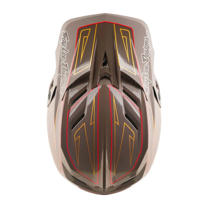 Troy Lee Designs D4 Polyacrylite Full Face Helmet - Shadow - Pro Timber
