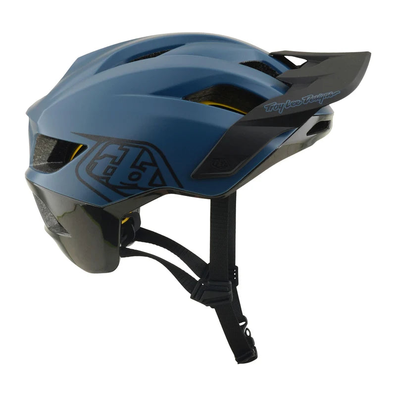 Troy Lee Designs Flowline MTB Helmet - Point - Slate-Charcoal