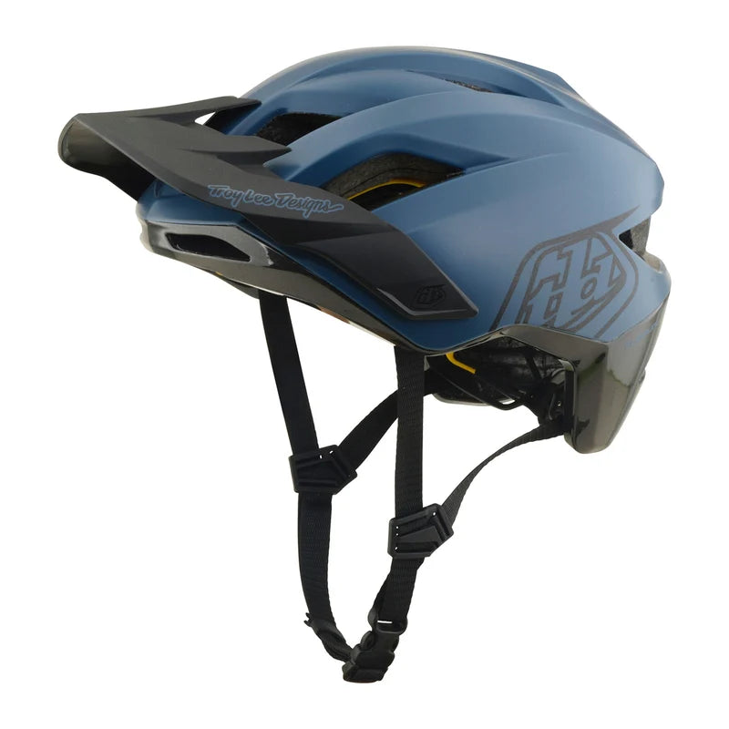 Troy Lee Designs Flowline MTB Helmet - Point - Slate-Charcoal