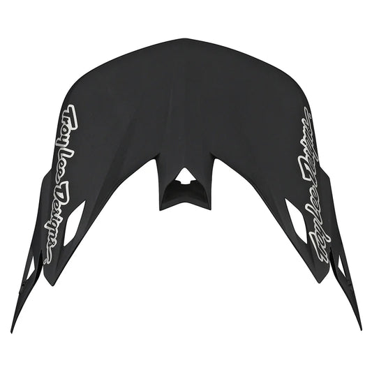 Troy Lee Designs D4 Helmet Replacement Visor - Stealth - Black