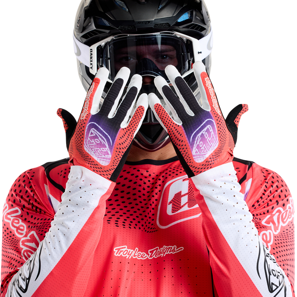 Troy Lee Designs Air MTB Glove - Optic - Infra Red