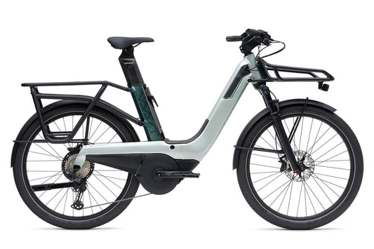 Vaast Bikes E/1 XT/SLX 27.5 E-Bike - Nostalgic Sea Blue-Ocean Frost