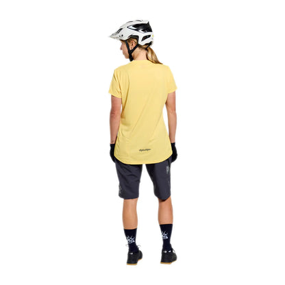 Troy Lee Designs Lilium Pro Short Sleeve MTB Jersey - Womens - Butter