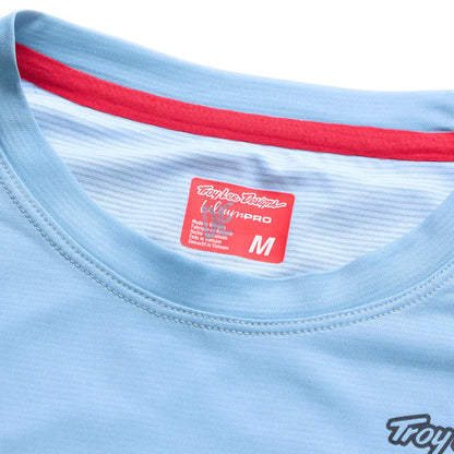 Troy Lee Designs Lilium Pro Short Sleeve MTB Jersey - Womens - Dawn Blue