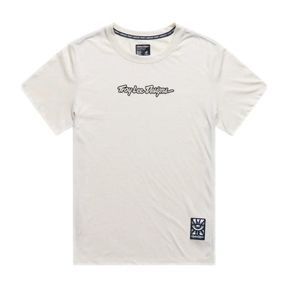 Troy Lee Designs Lilium Short Sleeve Ride Tee - Womens - Signature - Pumice