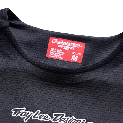 Troy Lee Designs Sprint Pro Jersey - Youth - Black