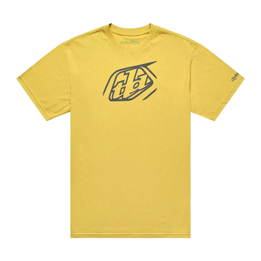 Troy Lee Designs Badge Short Sleeve Tee - Youth - Butter