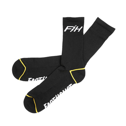 Fasthouse Outland Sock - Heather Charcoal