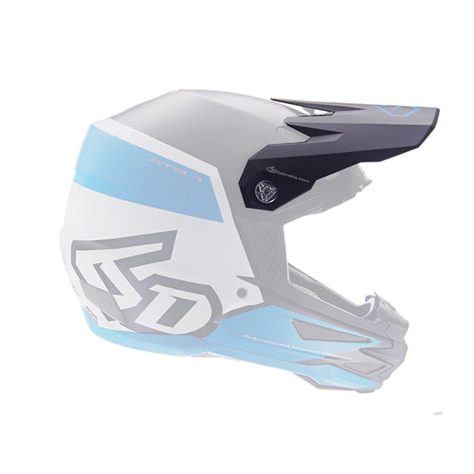 6D Helmets ATB-1 Replacement Visor - Flight - Blue