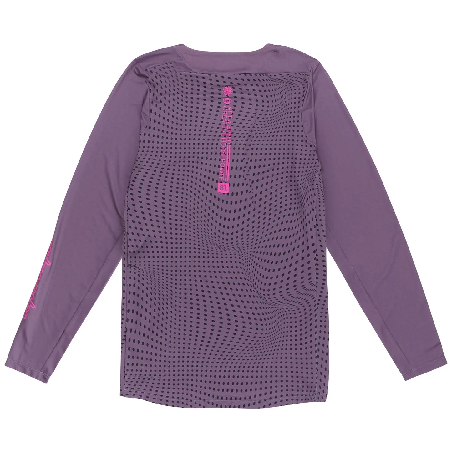 Troy Lee Designs Skyline Long Sleeve MTB Jersey - Radioscape - Deep Purple