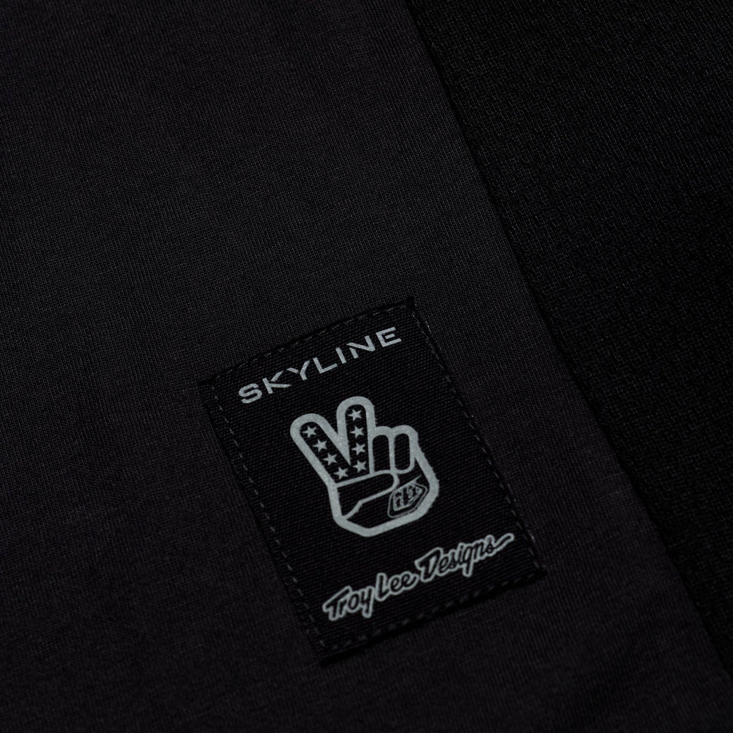 Troy Lee Designs Skyline Long Sleeve Ride Tee - Signature - Black
