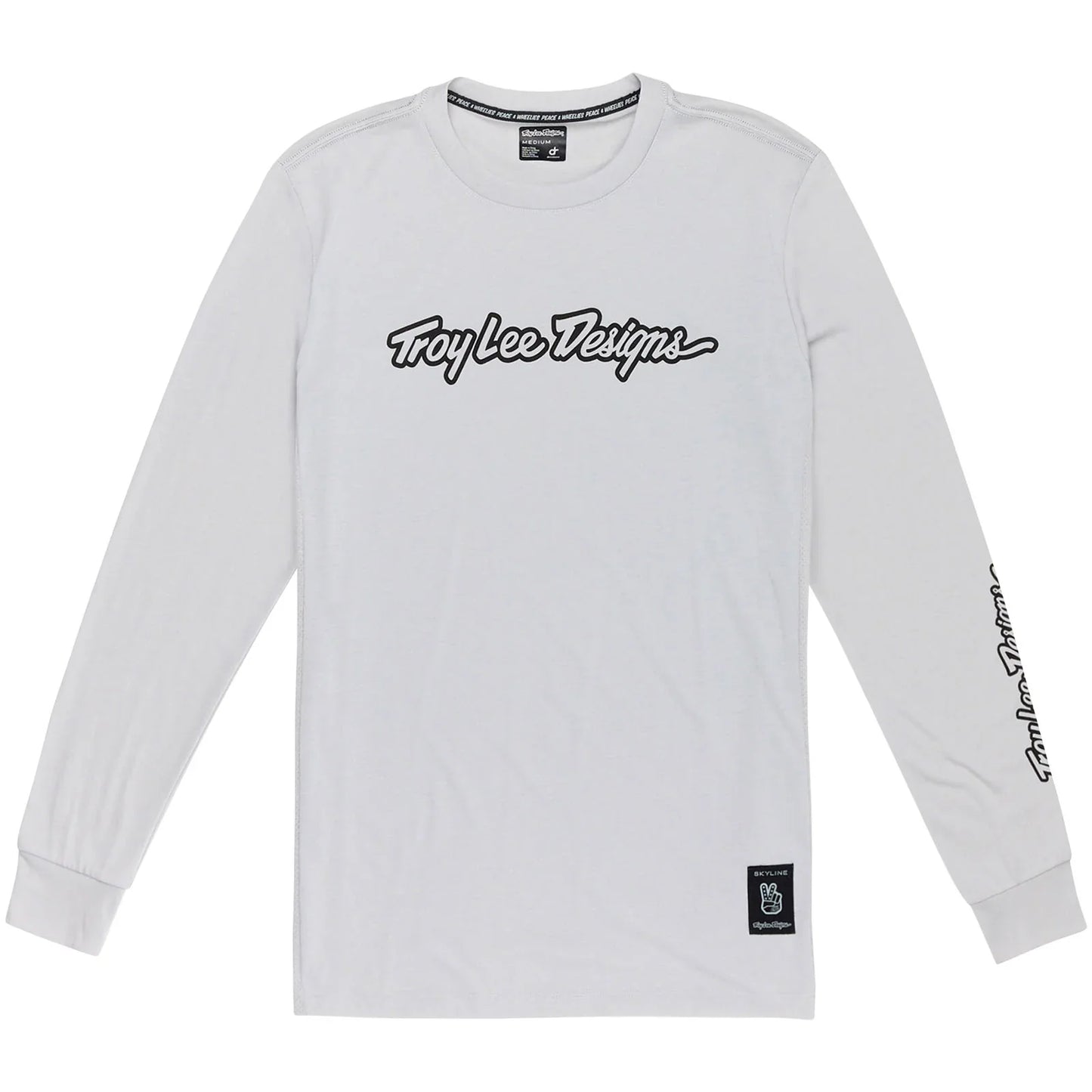 Troy Lee Designs Skyline Long Sleeve Ride Tee - Signature - Mist