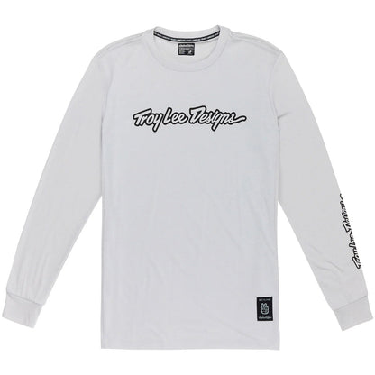 Troy Lee Designs Skyline Long Sleeve Ride Tee - Signature - Mist