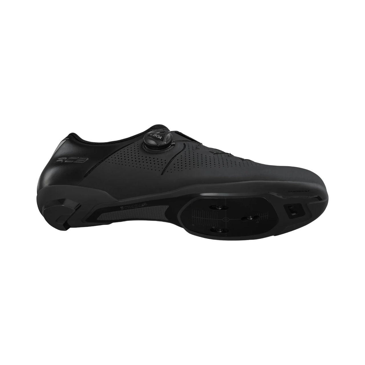 Shimano RC302 Road Shoe - Wide - Black