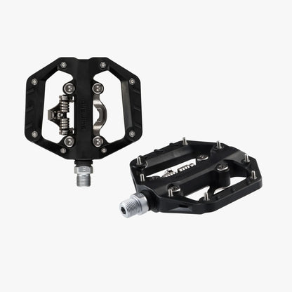 Shimano EH510 Hybrid SPD & Platform Pedal - Black