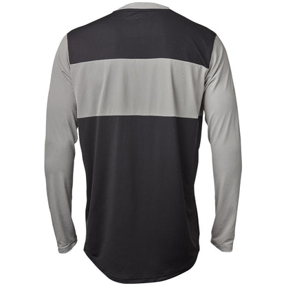 Royal Apex Long Sleeve MTB Jersey - Gray-Black