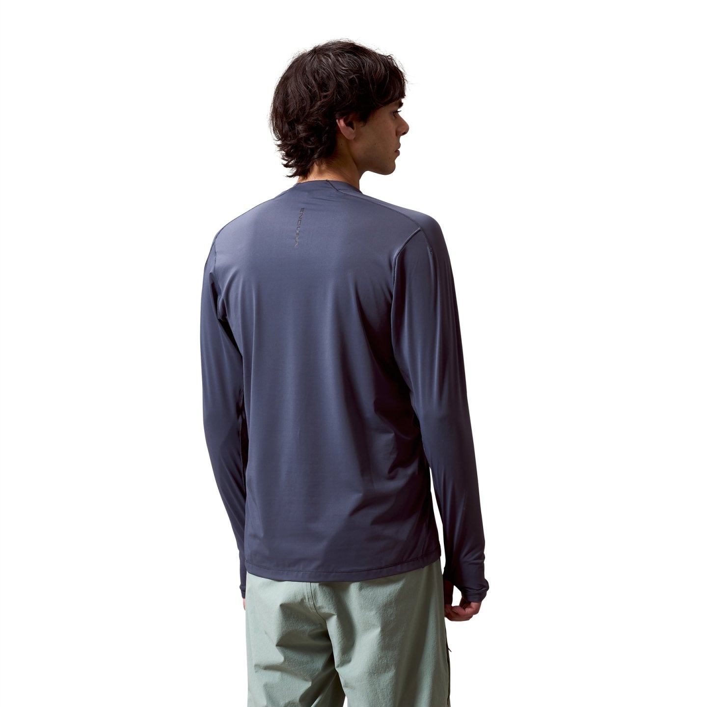 Endura AllTrack Roam Long Sleeve Tech Tee - Carbon Grey