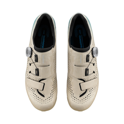 Shimano RX600 SPD Off Road Shoes - Beige-Blue